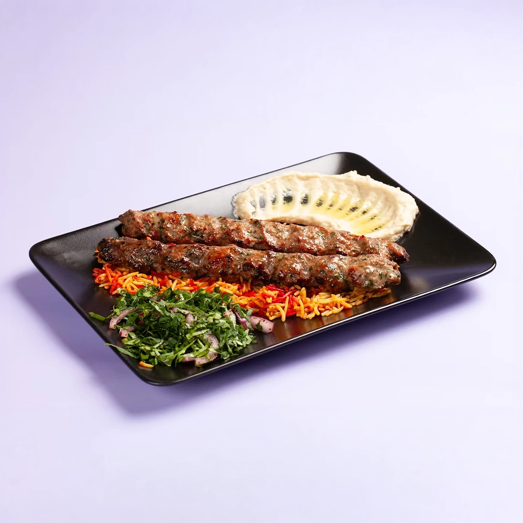 Biff shish kebab